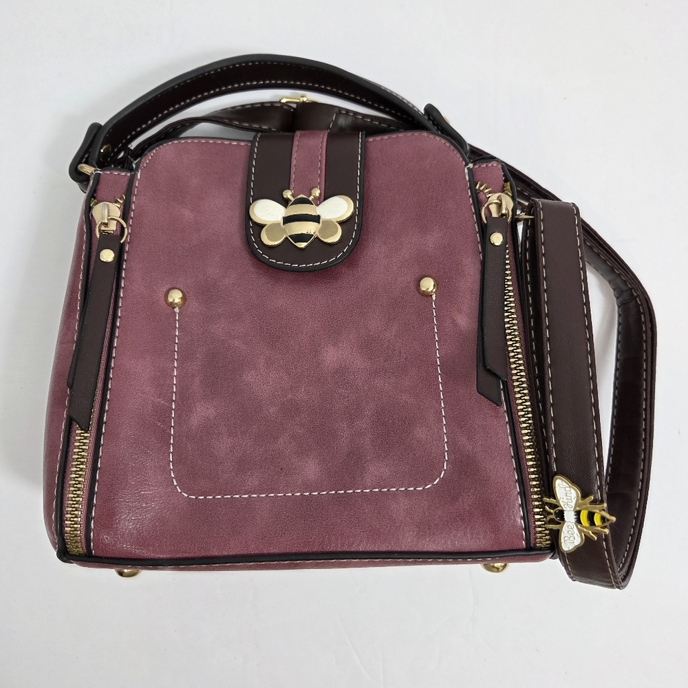 Bumblebee Faux‎ Leather Handbag / Crossbody